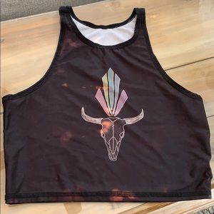 Teeki buffalo princess crop top